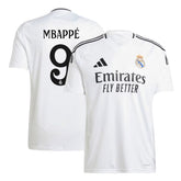 Men's Real Madrid MBAPPÉ #9 Home Soccer Jersey 2024/25